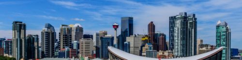 LinkedIn Banner Calgary Saddledome Skyline